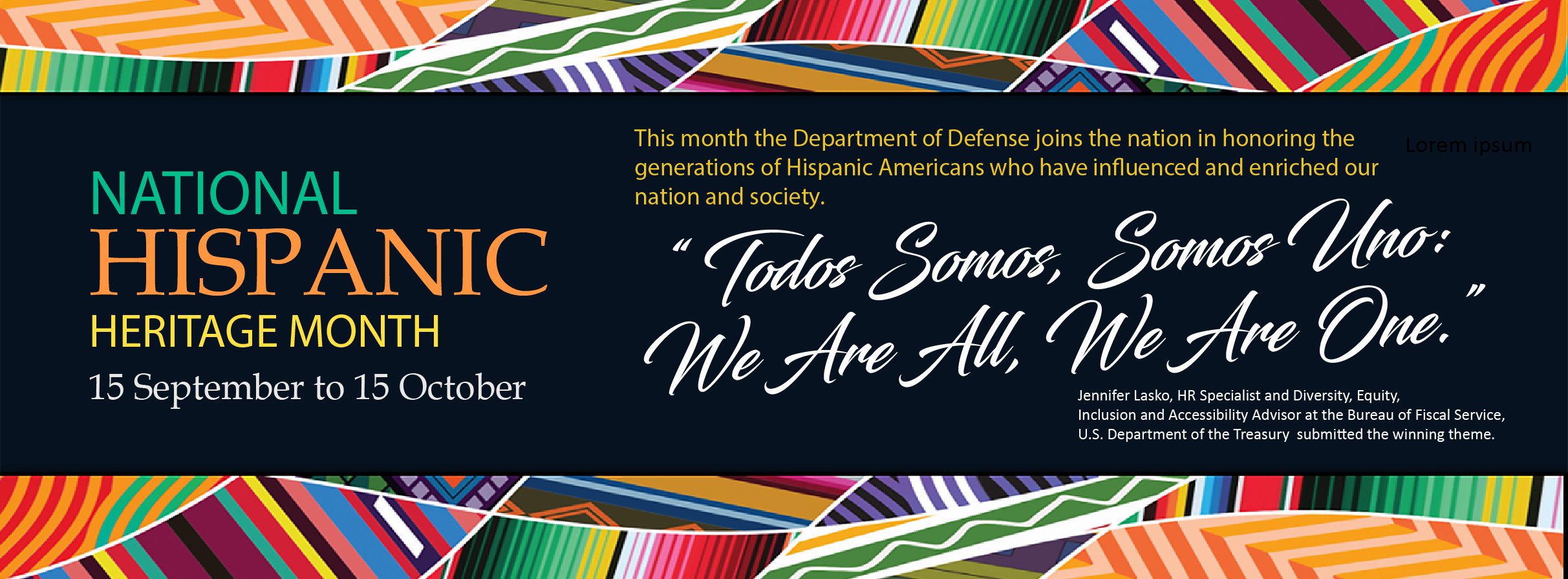 Hispanic Heritage Month